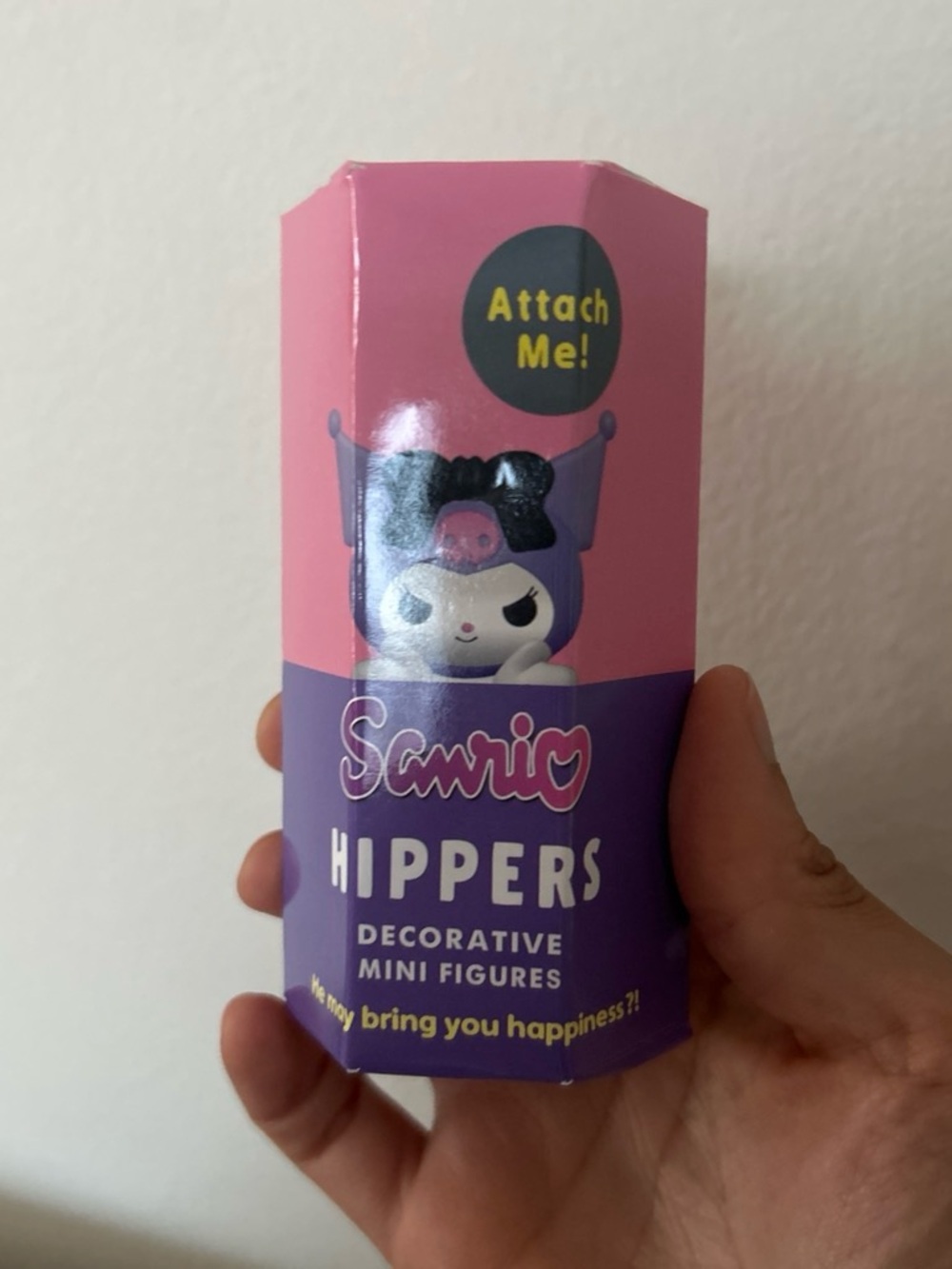 Sanrio Hippers Decorative Mini Figure - Pink & Purple Packaging
